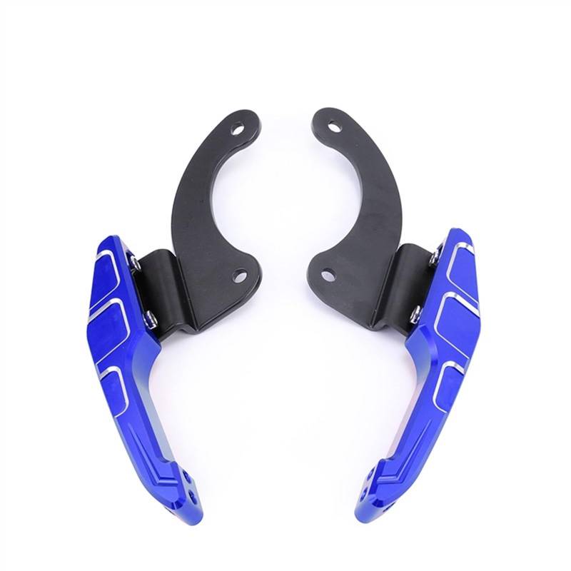 Sozius Haltegriff Für ZONTES R310 ZT310R ZT310-R 310R R 310 R Zubehör Moto Hinten Handlauf Passagier Handgriffe Hand Grip Haltegriff Griff Armlehne(Blue,B) von BOSDF