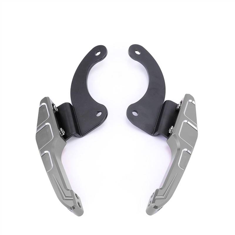 Sozius Haltegriff Für ZONTES R310 ZT310R ZT310-R 310R R 310 R Zubehör Moto Hinten Handlauf Passagier Handgriffe Hand Grip Haltegriff Griff Armlehne(Gray,B) von BOSDF