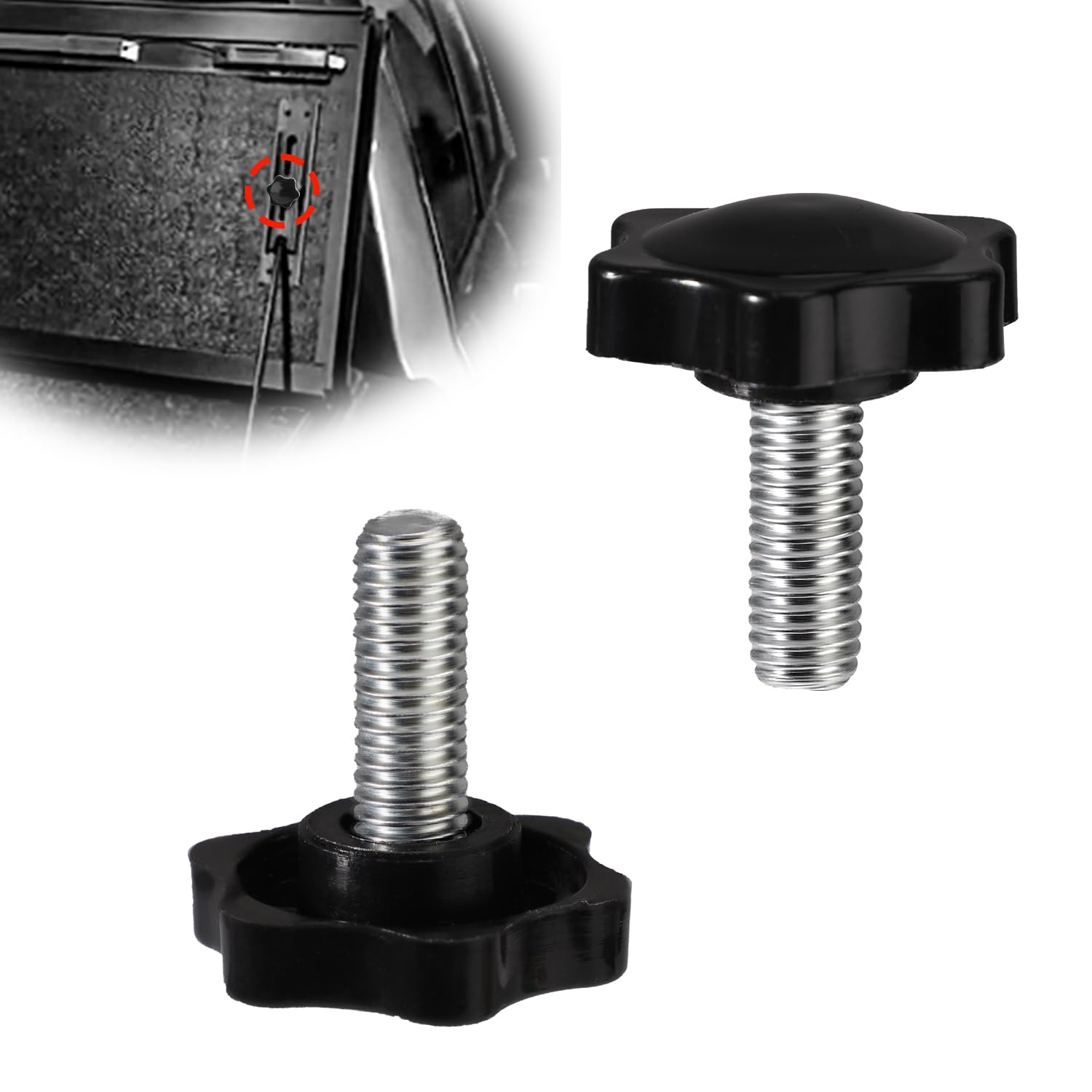 2 Stück 356A0014 Verriegelungsknopf Kompatibel mit BAKFlip-Ersatzteilen MX4 G2, Metall Ersatzteile für das Persenningschloss Autoteile für BAKFlip 2 Stück 356A0014 Verriegelungsknopf Kompatibel mit BAKFlip-Ersatzteilen MX4 G2, Metall Ersatzteile für das Persenningschloss Autoteile für BAKFlip von BOXOB
