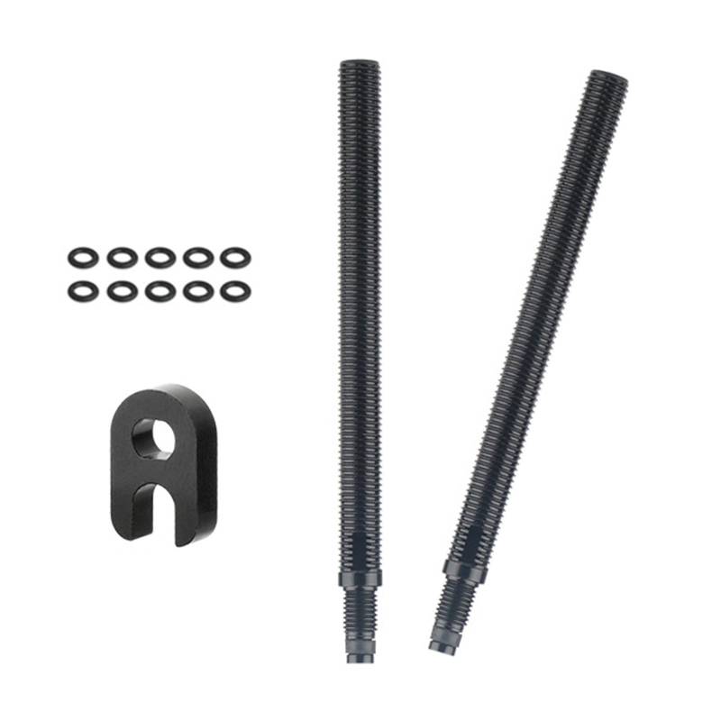Durability Fahrrad-Ventilverlängerung, Reifennippel-Adapter, Legierungen, Reifenventile, Verlängerung für professionelle Radfahrer von BOYANDM