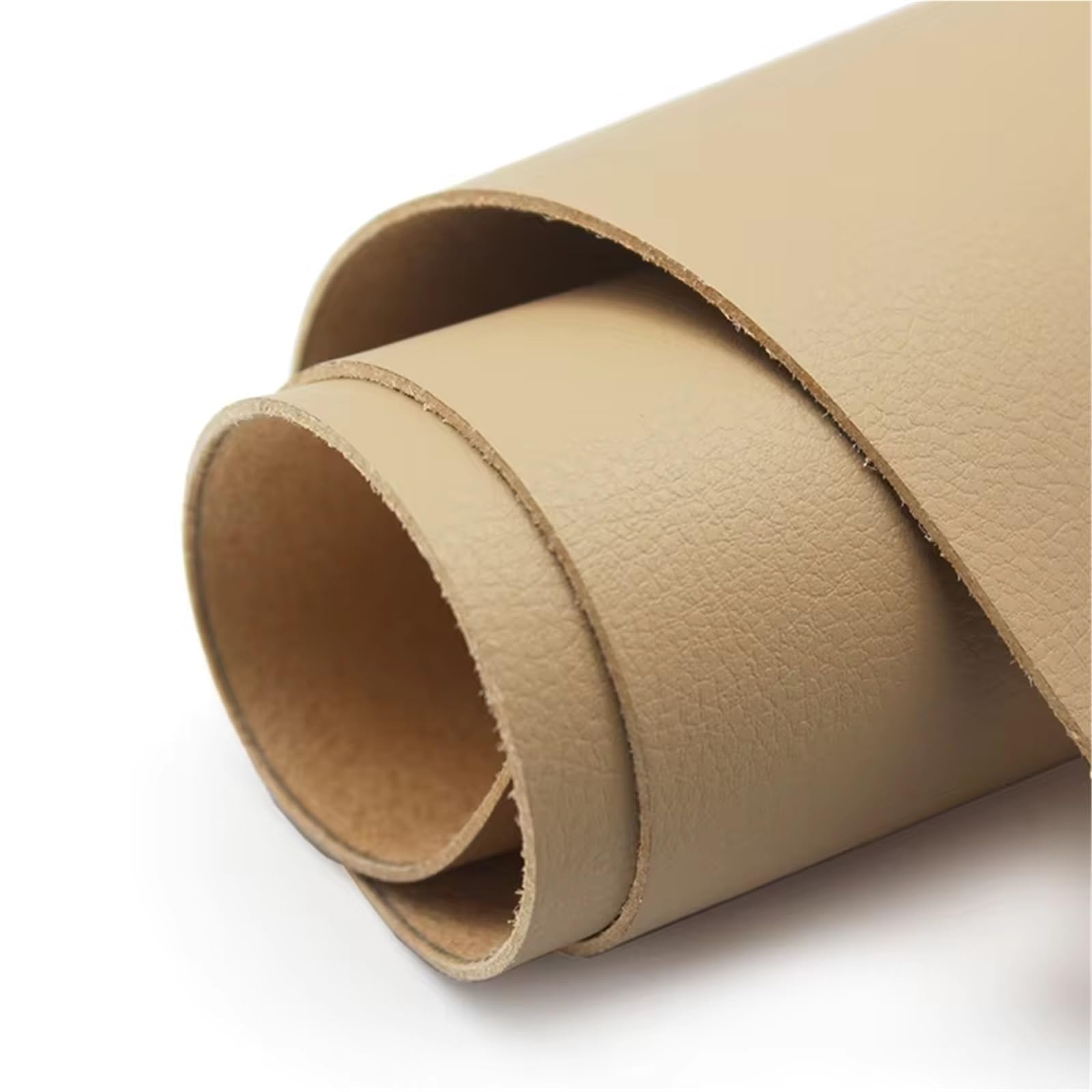 Auto Trim Cover 2 Stücke Auto Innen Vorne Tür Griff Panel Mikrofaser Leder Abdeckung Dekor Für Ford Für Mustang 2005-2009 Auto Dekoration(Beige) von BPBHFFNMW