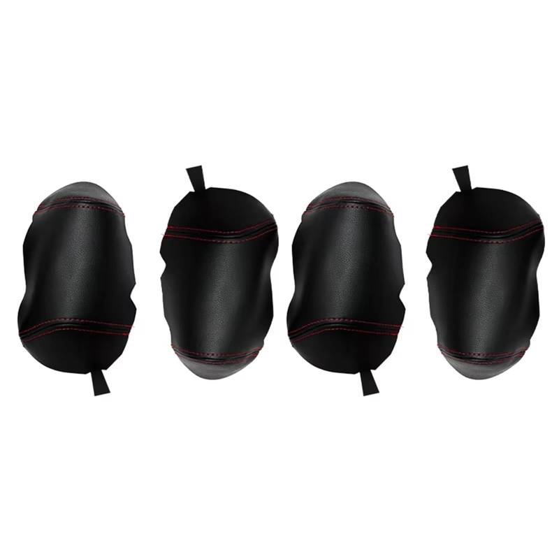 Auto Trim Cover Auto-Styling Innentür Armlehne Panel Leder Abdeckung Proective Trim Für Hyundai Für Tucson 2006-2013 Auto Dekoration(4X Door armrest B-R) von BPBHFFNMW