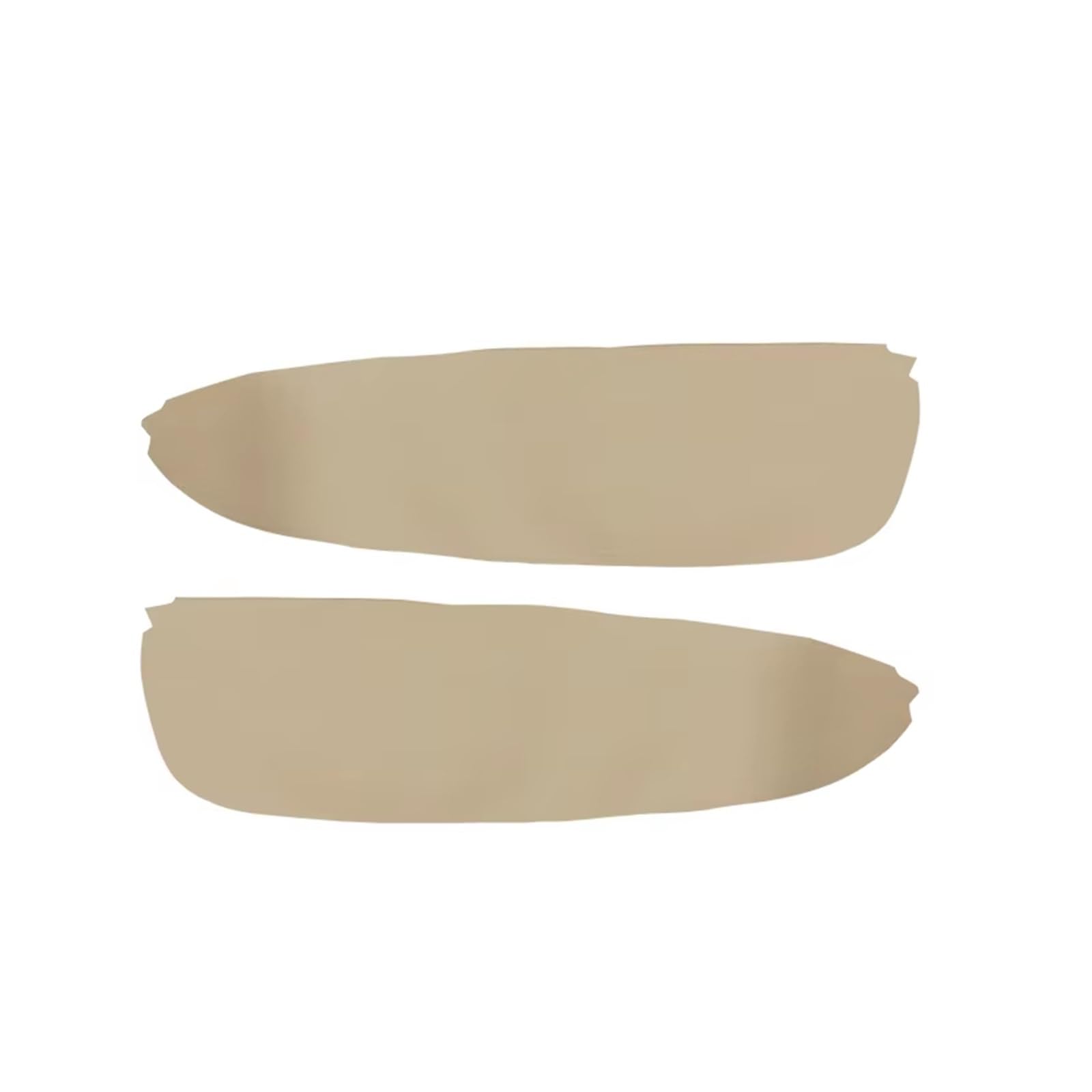 Auto Trim Cover Auto Vordertür Armlehne Panel Abdeckung Mikrofaser Leder Schutz Trim 2 Stücke Für 3 Serie Für E46 1998-2006 Auto Dekoration(Beige) von BPBHFFNMW