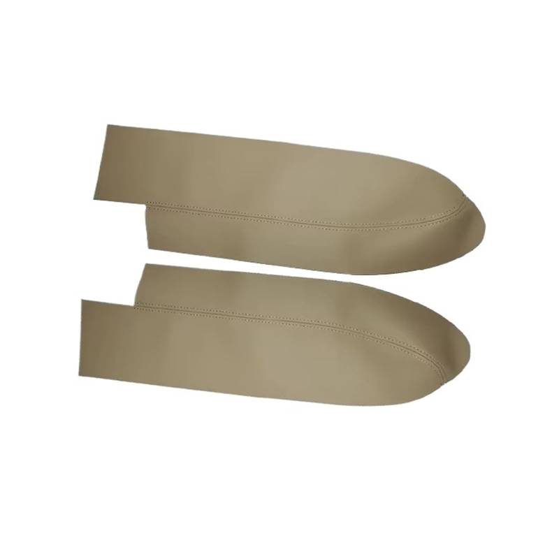 Auto Trim Cover Für CRV 2007-2010 Auto Tür Armlehne Panel Abdeckung Trim Links Hand Stick Weiche Leder Tür Panel Abdeckung Auto Dekoration(Beige) von BPBHFFNMW