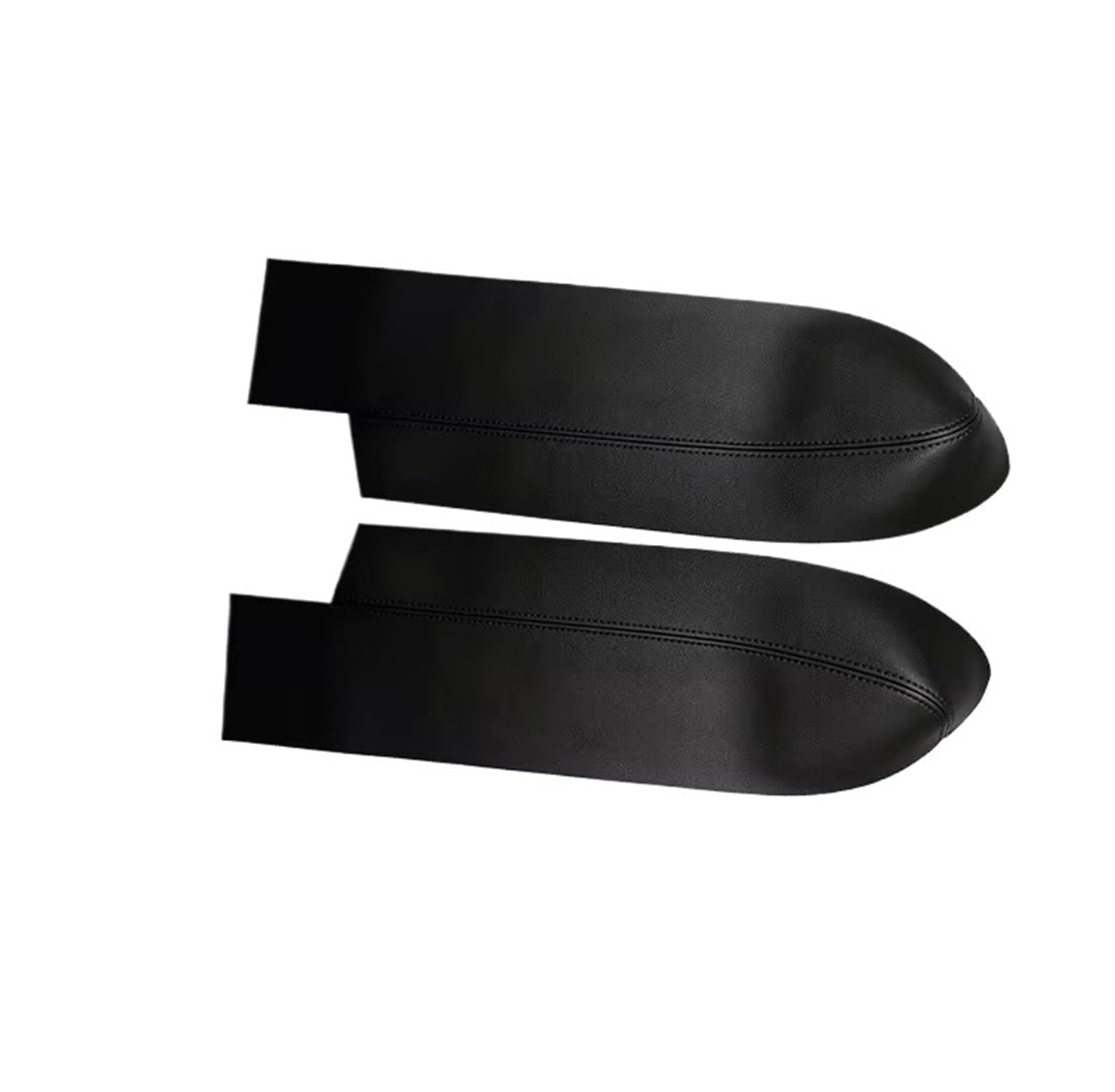 Auto Trim Cover Für CRV 2007-2010 Auto Tür Armlehne Panel Abdeckung Trim Links Hand Stick Weiche Leder Tür Panel Abdeckung Auto Dekoration(Black) von BPBHFFNMW
