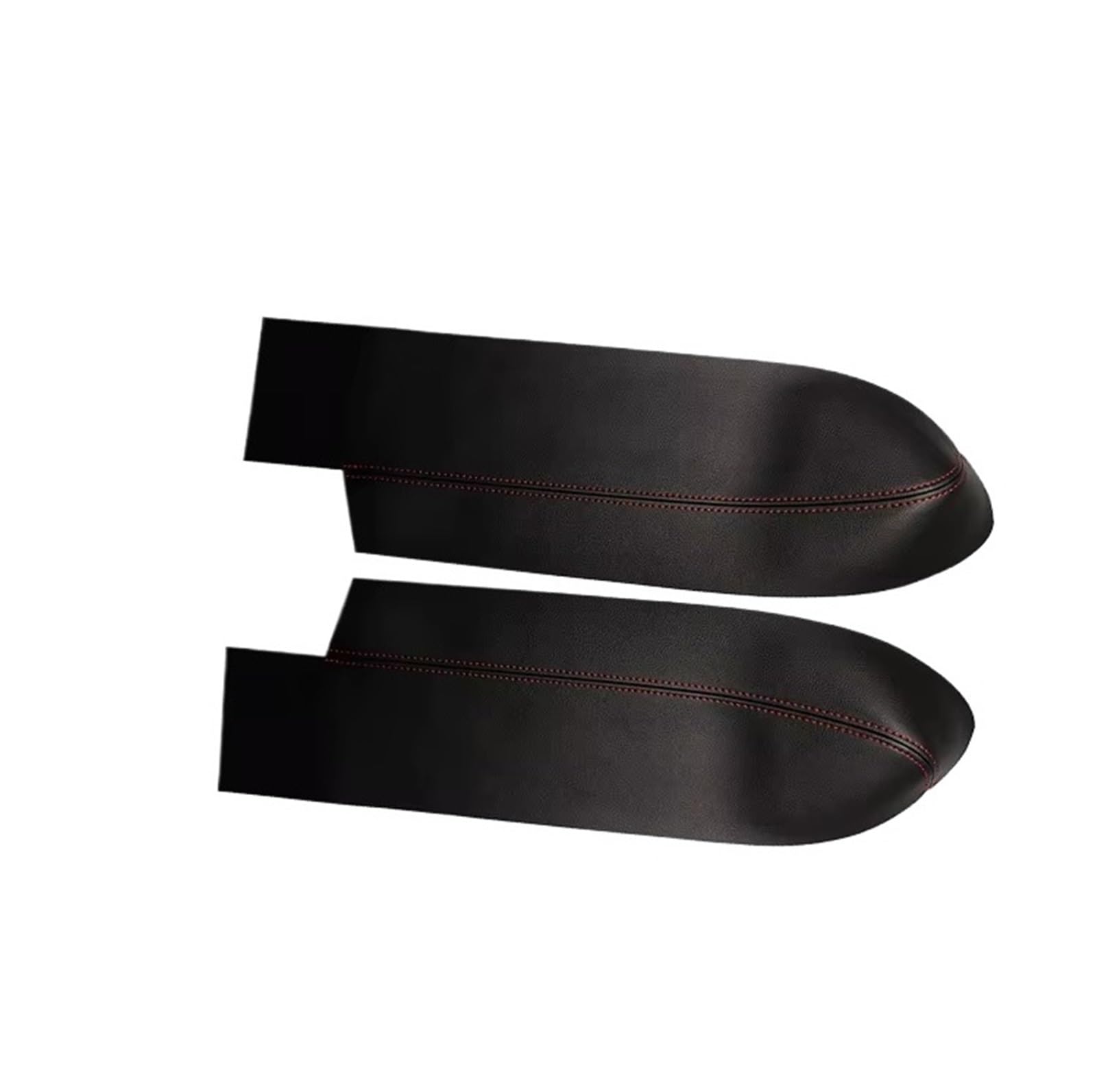 Auto Trim Cover Für CRV 2007-2010 Auto Tür Armlehne Panel Abdeckung Trim Links Hand Stick Weiche Leder Tür Panel Abdeckung Auto Dekoration(Black-red line) von BPBHFFNMW