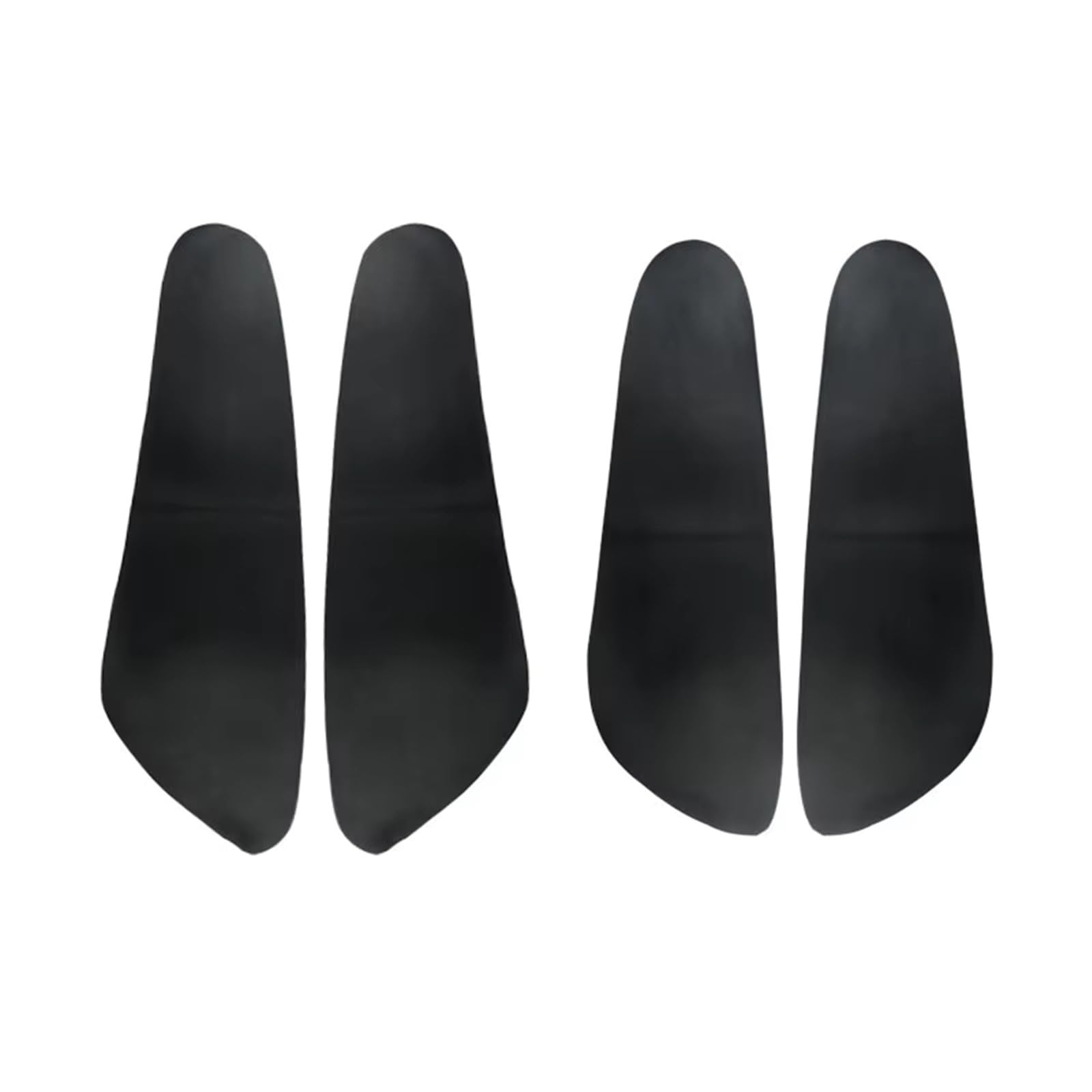 Auto Trim Cover Für Hyundai Für Tucson 2006-2013 Auto Tür Armlehne Panel Abdeckung Trim Weiche Leder Tür Armlehne Abdeckung Auto Dekoration(4X Door Panel Black) von BPBHFFNMW