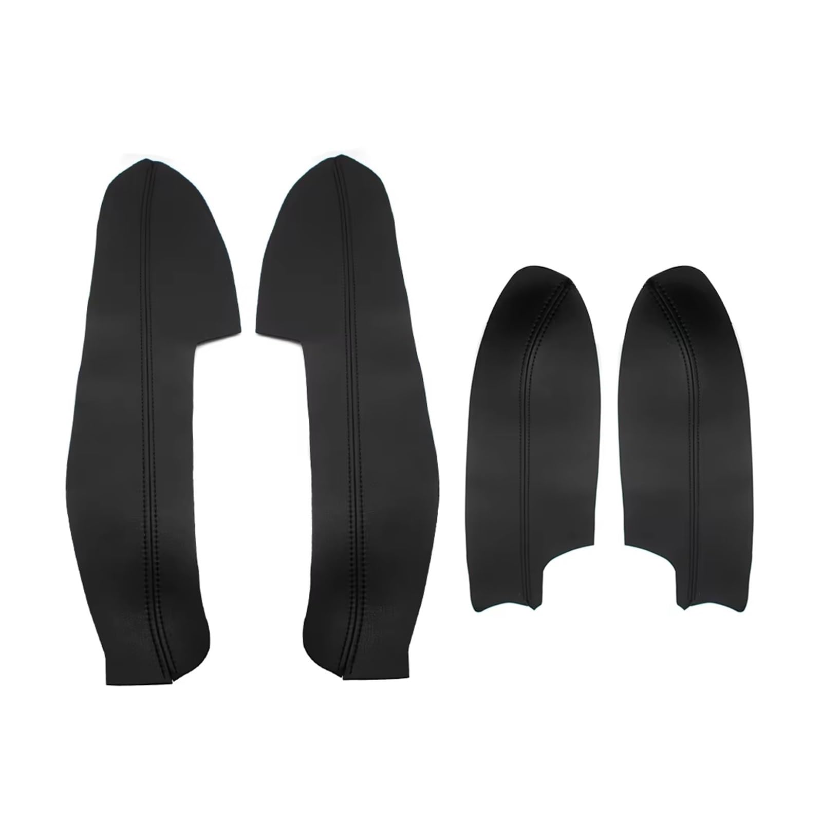 Auto Trim Cover Für Nissan Für Qashqai Für J11 2016 2017 Für Qashqai 2018 Innentür Armlehne Panel Abdeckung Trim Tür Armlehne Abdeckung Auto Dekoration(Black) von BPBHFFNMW