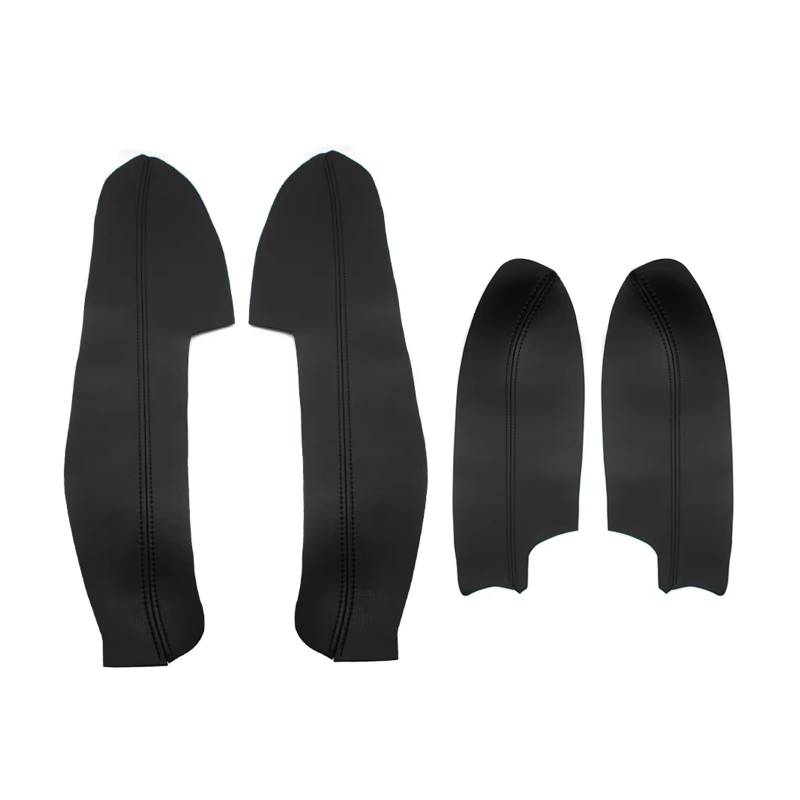 Auto Trim Cover Für Nissan Für Qashqai Für J11 2016 2017 Für Qashqai 2018 Innentür Armlehne Panel Abdeckung Trim Tür Armlehne Abdeckung Auto Dekoration(Black) von BPBHFFNMW