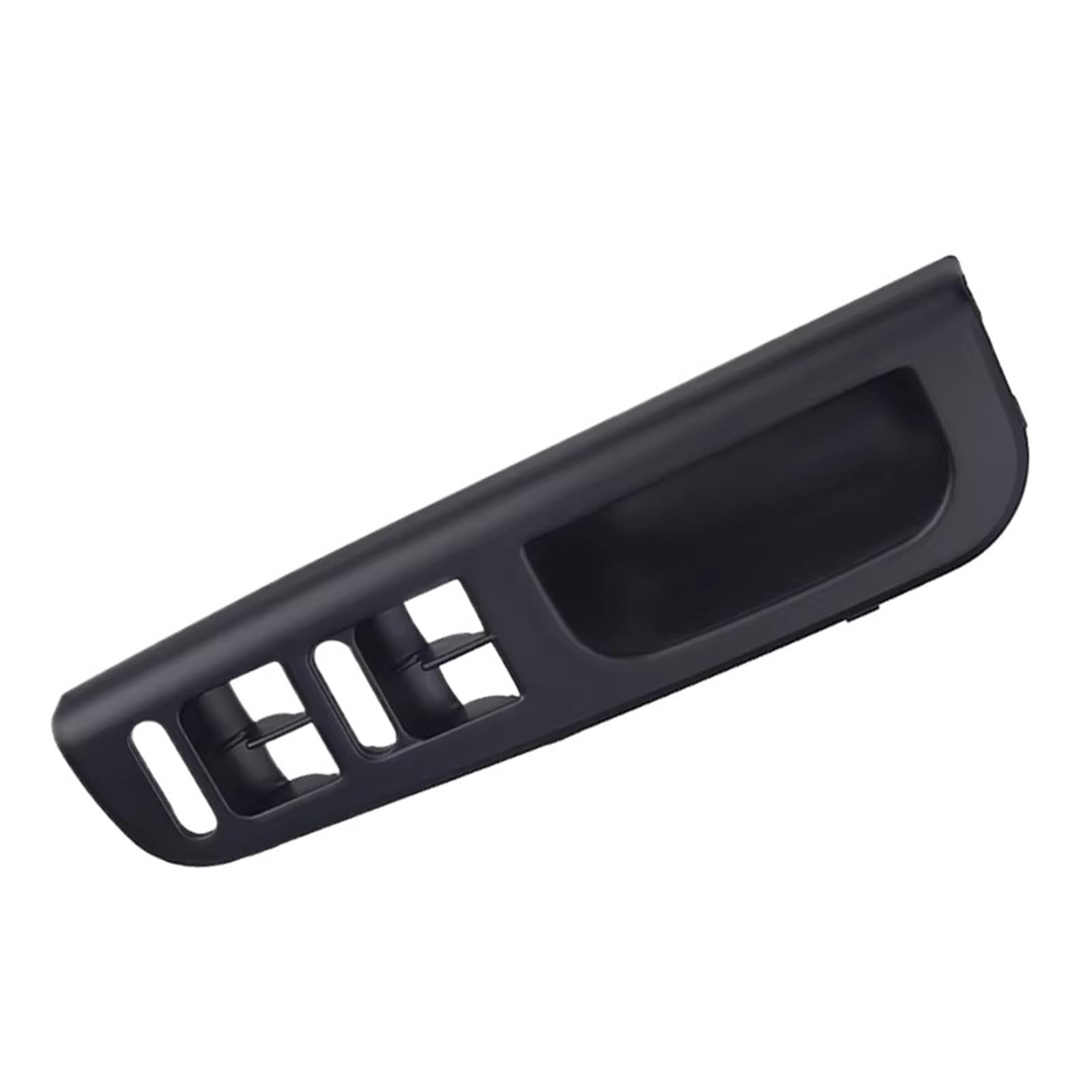 Auto Trim Cover Für VW Für Passat Für B5 Für Golf 4 Für Jetta Für Bora Für Mk4 Innen Panel Fenster Schalter Bedienfeld Lünette Trim Auto Dekoration(Black Left) von BPBHFFNMW