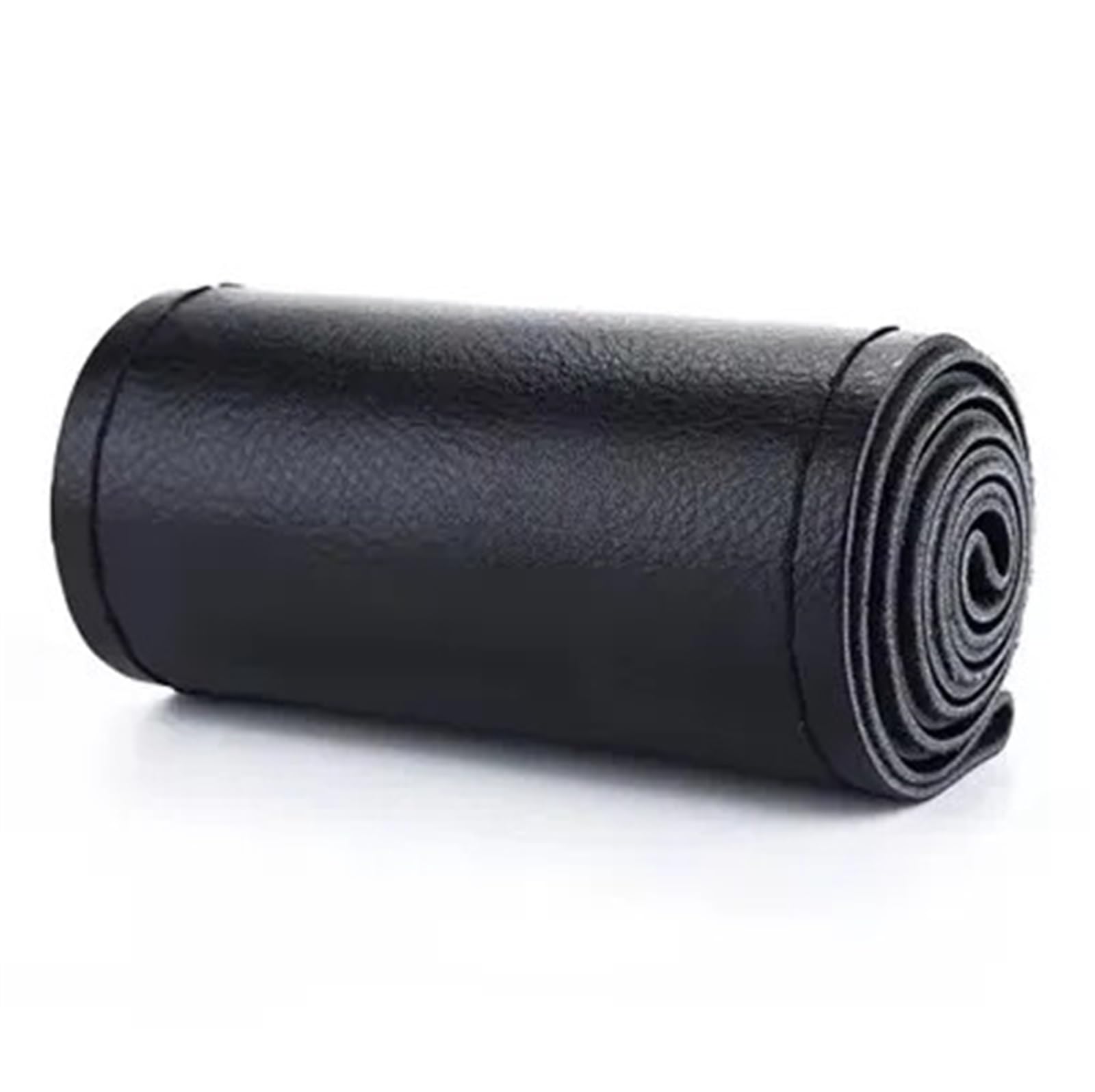 Lenkradbezug Auto Lenkrad Mit Nadeln Und Faden Innen Zubehör DIY Weiche Faser Leder Lenkrad Abdeckungen Universal Braid Auto Lenkradschutz(Black Thread) von BPBHFFNMW
