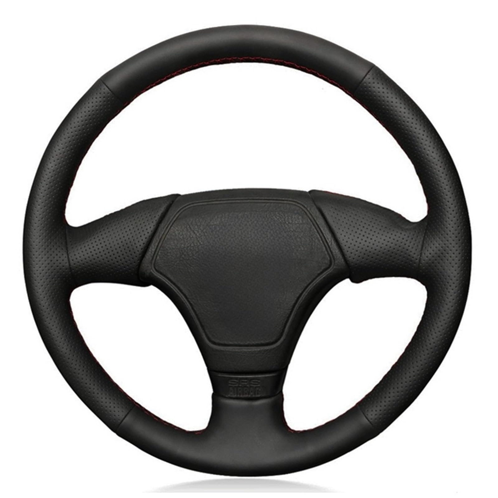 Lenkradbezug Für 3 Serie Für E36 Für E46 1995-2000 Für 5 Serie Für E39 1995-1999 Für 8 Serie Für E31 1995-1997 Auto Lenkrad Abdeckung Auto Lenkradschutz(Gray Thread) von BPBHFFNMW