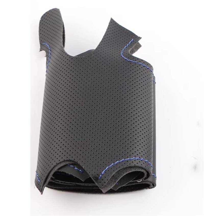 Lenkradbezug Für Civic Für Alte Für Civic 2006-2011 Schwarz Leder Geflecht Für Lenkrad Auto Lenkrad Abdeckung Auto Lenkradschutz(Blue Thread) von BPBHFFNMW