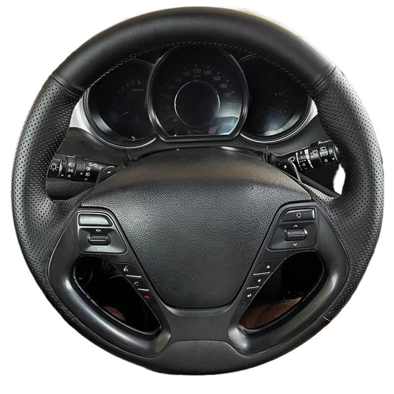 Lenkradbezug Für Kia Für K3 2013 Für K3S 2014 Für K2 Für Rio 2015 2016 Für Ceed 2012-2017 Für Cerato 2013-2017 Auto Lenkrad Abdeckung Auto Lenkradschutz(Red Thread) von BPBHFFNMW