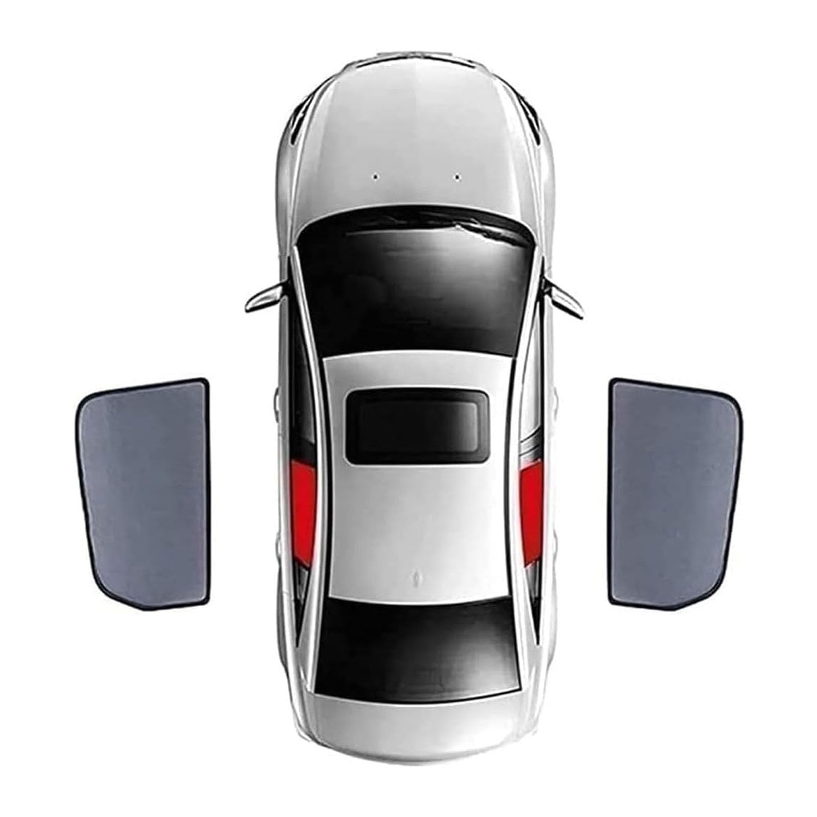 Auto Seitenfenster Sonnenschutz für Mercedes Benz C-Class Standard Axis W204 2007-2014, Sonnenblenden UV-Schutz Isoliertes Sonnenschutzvisier Privacy Protection Hitzeschutz,B/2 Rear Doors Auto Seitenfenster Sonnenschutz für Mercedes Benz C-Class Standard Axis W204 2007-2014, Sonnenblenden UV-Schutz Isoliertes Sonnenschutzvisier Privacy Protection Hitzeschutz,B/2 Rear Doors von BQKCD