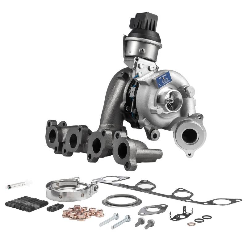 Turbolader BRTX7553M für AUDI A3 8P1 Past TIGUAN VAN 5N_ TIGUAN 5N_ SHARA von BR Turbo