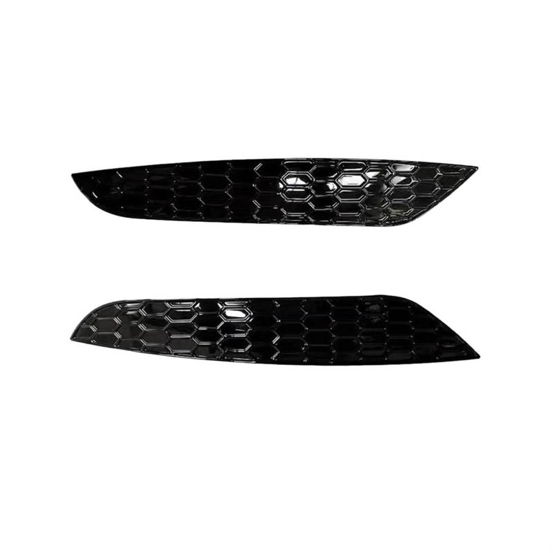 HANZOU 1 paar Hinten Bar Waben Schwanz Nebel Licht Abdeckung Trim Styling Fit for Golf 6 Hinten Stoßstange Reflektor Streifen Aufkleber glänzend Rücklichtabdeckungsschutz von BRACES