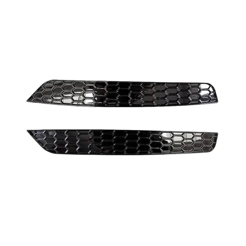 HANZOU 1 paar Hinten Nebel Licht Abdeckung Trim Styling Fit for Golf 6 Hinten Bar Stoßstange Reflektor Streifen Aufkleber Glänzend waben Schwanz Rücklichtabdeckungsschutz von BRACES