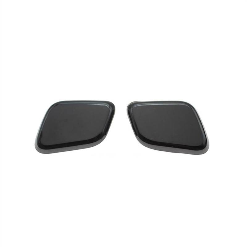 HANZOU Frontstoßstange Scheinwerferwaschanlage Sprühdüse Jet Abdeckkappe mit Stecker passend for Nissan Qashqai Dualis J11 2014 2015 2016 2017 2018 Scheinwerferwascherkappe(Black CAP) von BRACES