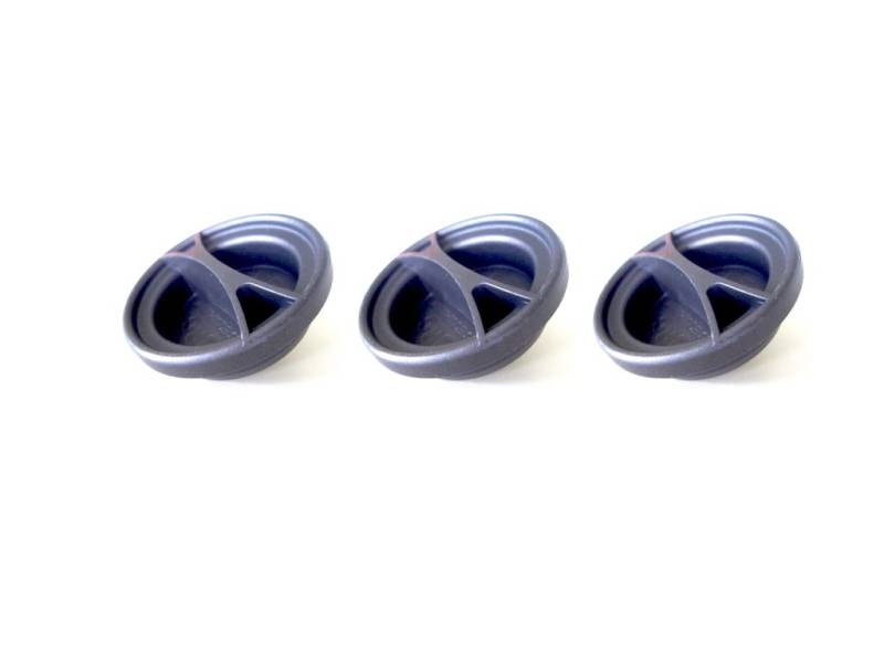 BRC Original Tankdeckel DISH M10 LPG (Tankverschluss für 10er Gewinde aus Edelstahl, Chrom) von BRC
