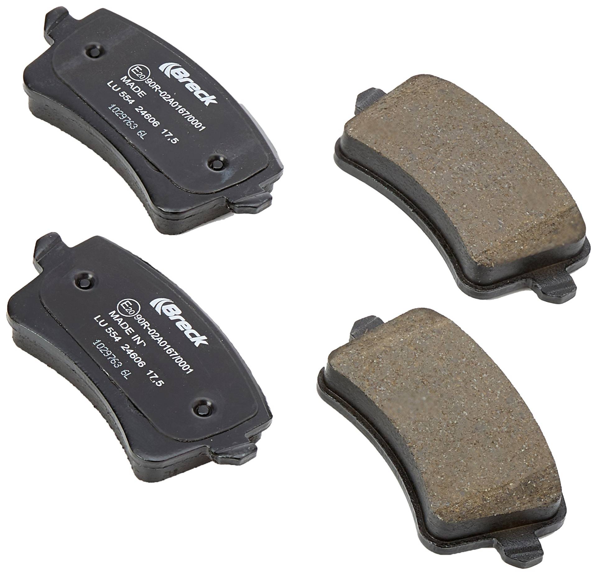 BRECK 24606 00 554 00 Bremsbeläge BRECK 24606 00 554 00 Bremsbeläge von BRECK