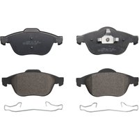 Bremsbelagsatz BRECK 23245 00 701 00, Vorne von Breck
