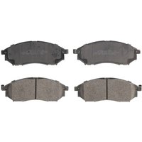 Bremsbelagsatz BRECK 23698 00 701 00, Vorne von Breck