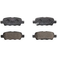 Bremsbelagsatz BRECK 23871 00 702 10, Hinten von Breck