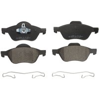 Bremsbelagsatz BRECK 24535 00 701 00, Vorne von Breck