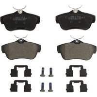 Bremsbelagsatz BRECK 24578 00 702 00, Hinten von Breck