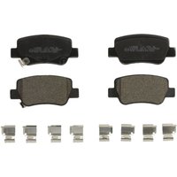 Bremsbelagsatz BRECK 24885 00 704 10, Hinten von Breck