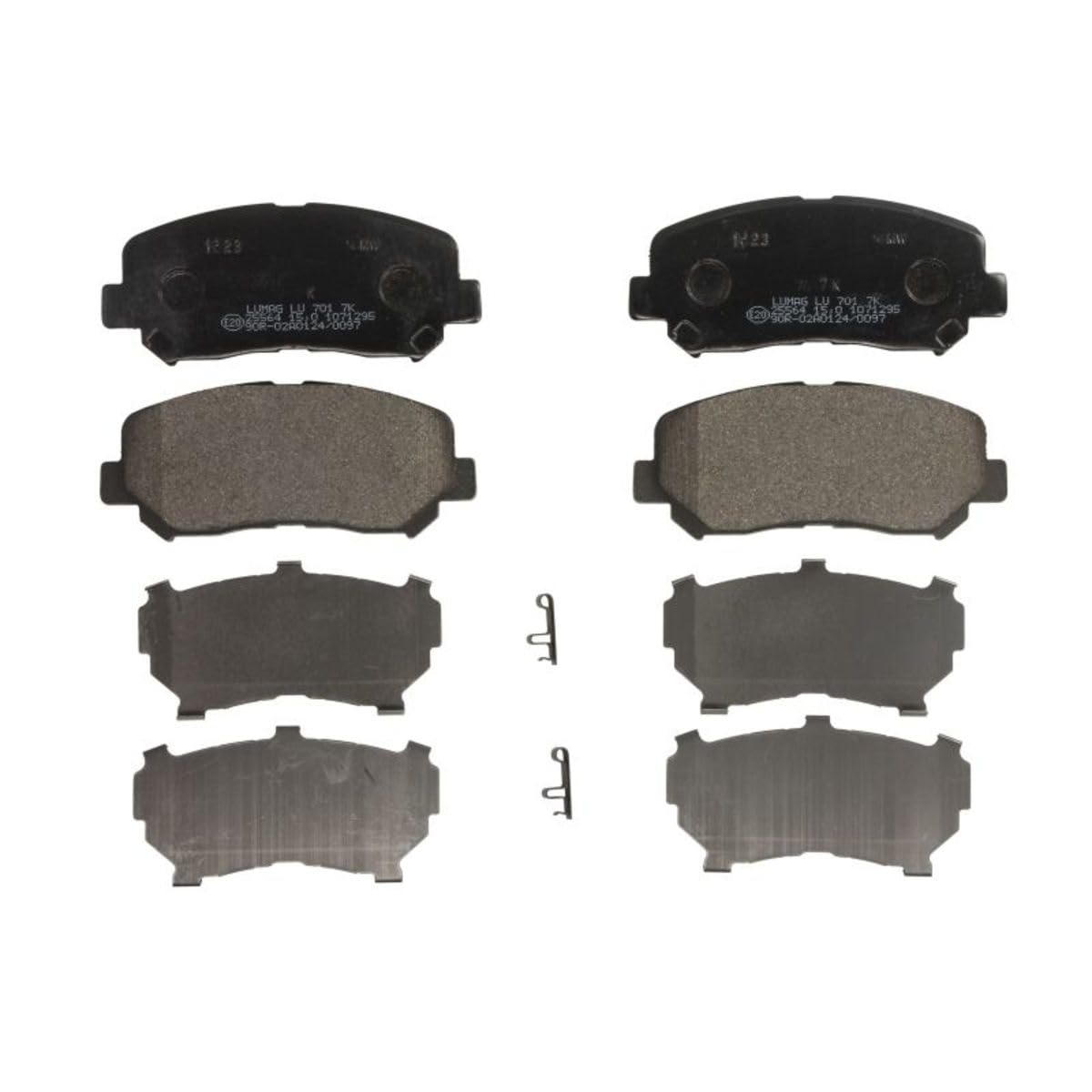 Bremsbelagsatz, Scheibenbremse BRECK 25564 00 701 00 Bremsbelagsatz, Scheibenbremse BRECK 25564 00 701 00 von BRECK