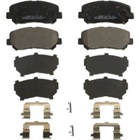 Bremsbelagsatz BRECK 25564 00 701 10, Vorne von Breck