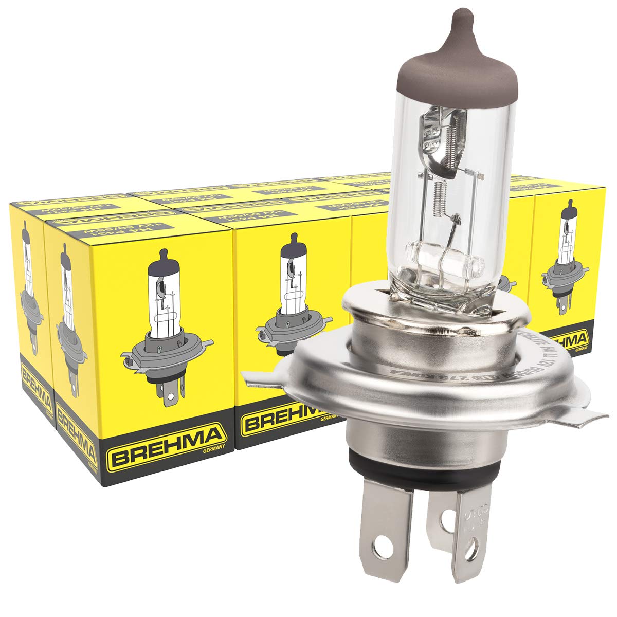 10x BREHMA H4 Halogen Lampe 12 Volt 60/55 Watt P43t 10x BREHMA H4 Halogen Lampe 12 Volt 60/55 Watt P43t von BREHMA