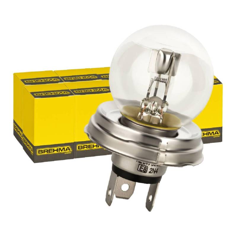 BREHMA 10x Premium R2 Bilux Lampe 24V 55/50W P45t von BREHMA