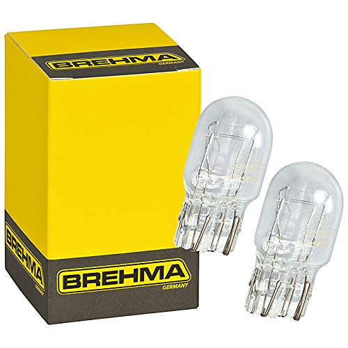 2er Set BREHMA 90289 W21/5W Glassockellampe 12V 21/5W W3x16q von BREHMA