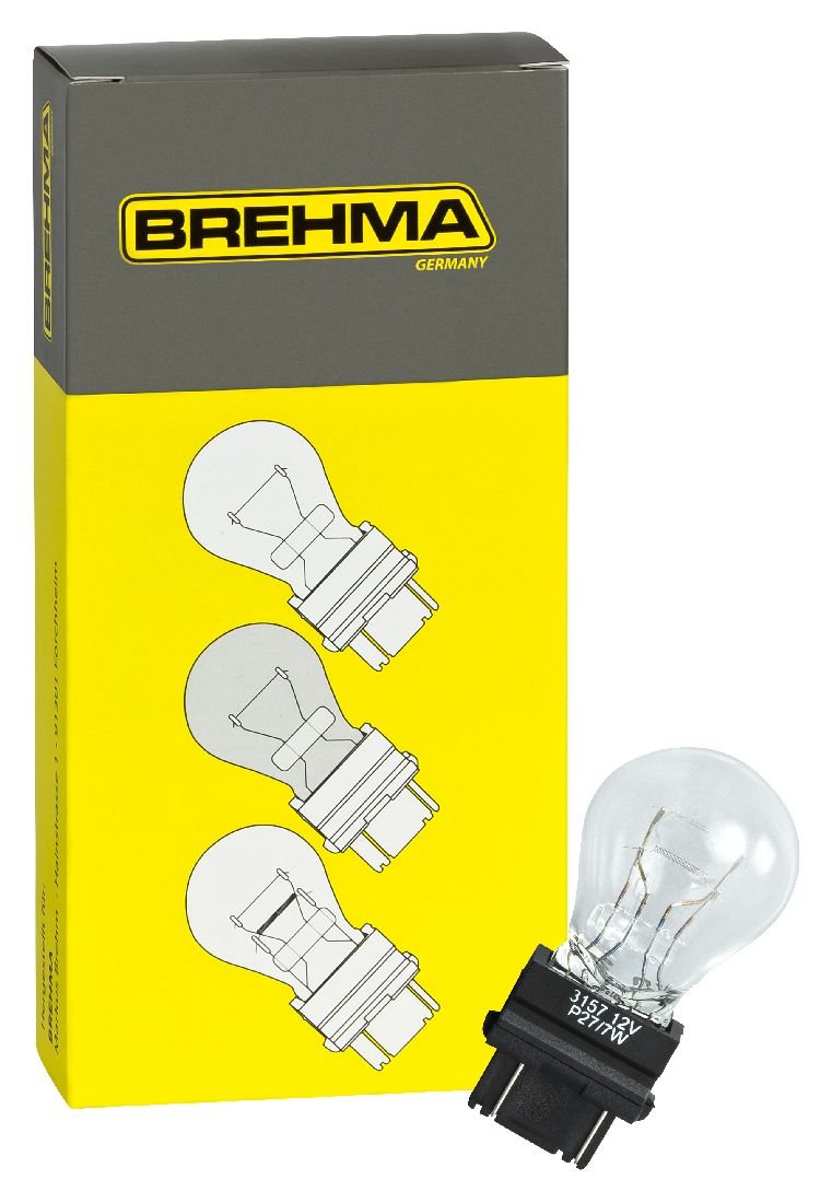 BREHMA 10er Set P27/7W W2,5x16q 12 Volt 27/7 Watt US Typ 3157 von BREHMA