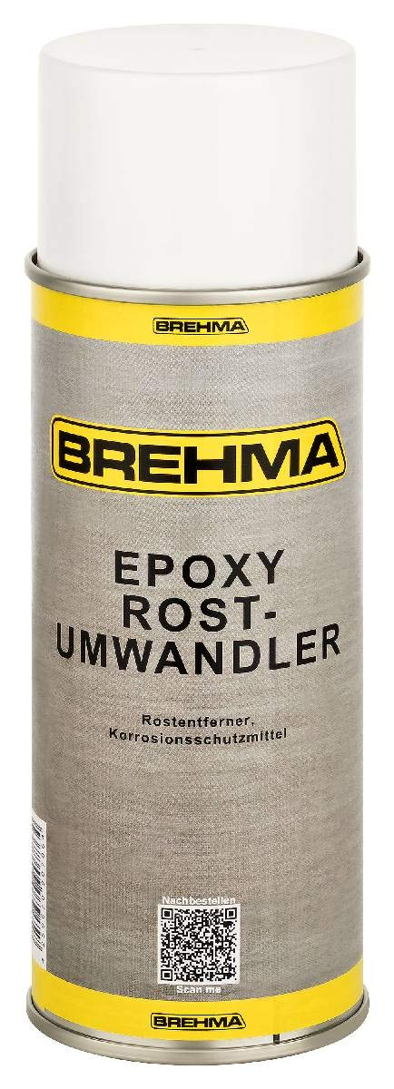 BREHMA Epoxy Rostumwandler 400ml Spraydose Rostentferner Rostschutz Roststopp von BREHMA