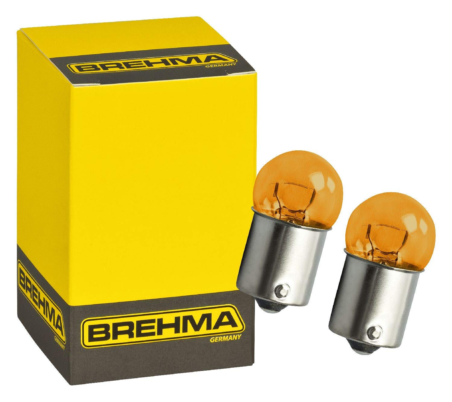 2er Set BREHMA RY10W Kugellampen BAU15s 12V 10W von BREHMA