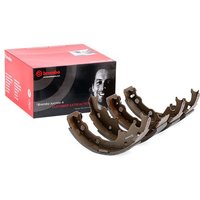 BREMBO Bremsbacken ESSENTIAL LINE S 10 502 Trommelbremsbacken,Bremsbackensatz JEEP,CHRYSLER,DODGE,CHEROKEE (KJ),CHEROKEE (XJ),WRANGLER II (TJ) von BREMBO