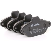 BREMBO Bremsbelagsatz PRIME LINE inkl. Verschleißwarnkontakt P 23 160 Bremsbeläge,Bremsklötze FORD,FIAT,LANCIA,KA (RU8),500 (312),PUNTO (188) von BREMBO