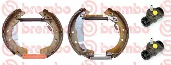 BREMBO Bremsensatz, Trommelbremse OPEL K 59 037 BREMBO Bremsensatz, Trommelbremse OPEL K 59 037 von BREMBO