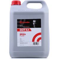 BREMBO Bremsflüssigkeit DOT 4 Premium Brake Fluid Inhalt: 5l L 05 050 BREMBO Bremsflüssigkeit DOT 4 Premium Brake Fluid Inhalt: 5l L 05 050 von BREMBO