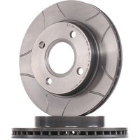 BREMBO Bremsscheibe geschlitzt 09.6727.77 Bremsscheiben,Scheibenbremsen FORD,MAZDA,LTI,Fiesta Mk4 Schrägheck (JAS, JBS),KA (RB_),FIESTA III (GFJ) von BREMBO