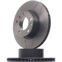 BREMBO Bremsscheibe geschlitzt 09.5142.76 Bremsscheiben,Scheibenbremsen BMW,5 Limousine (E34),7 (E32),5 Touring (E34) von BREMBO