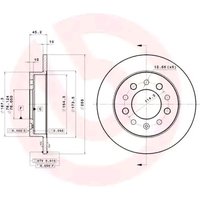 BREMBO Bremsscheibe voll 08.B027.11 Bremsscheiben,Scheibenbremsen HYUNDAI,COUPE (GK),TIBURON Coupe BREMBO Bremsscheibe voll 08.B027.11 Bremsscheiben,Scheibenbremsen HYUNDAI,COUPE (GK),TIBURON Coupe von BREMBO