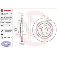 BREMBO Bremsscheibe voll 08.C248.11 Bremsscheiben,Scheibenbremsen HYUNDAI,i40 CW (VF),i40 (VF) BREMBO Bremsscheibe voll 08.C248.11 Bremsscheiben,Scheibenbremsen HYUNDAI,i40 CW (VF),i40 (VF) von BREMBO