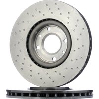 BREMBO Bremsscheibe gelocht/innenbel. 09.A185.1X Bremsscheiben,Scheibenbremsen OPEL,PEUGEOT,CITROËN,Corsa F,MOKKA,208 I Schrägheck (CA_, CC_) von BREMBO