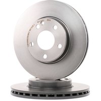 BREMBO Bremsscheibe innenbelüftet 09.B343.41 Bremsscheiben,Scheibenbremsen MERCEDES-BENZ,A-Klasse (W176),B-Klasse (W246, W242),CLA Coupe (C117) von BREMBO