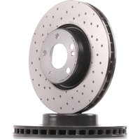 BREMBO Bremsscheibe PRIME LINE - Co-Cast zweiteilige Bremsscheibe 09.D527.23 Bremsscheiben,Scheibenbremsen MERCEDES-BENZ,C-Klasse T-modell (S205) von BREMBO